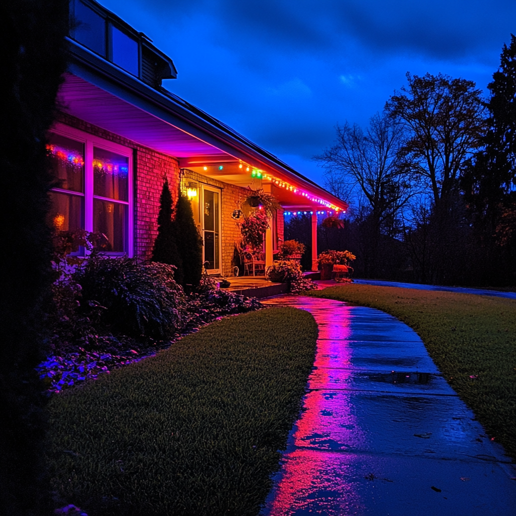 Plug & Play Smart String Lights - No Hub Needed for Backyard Lighting