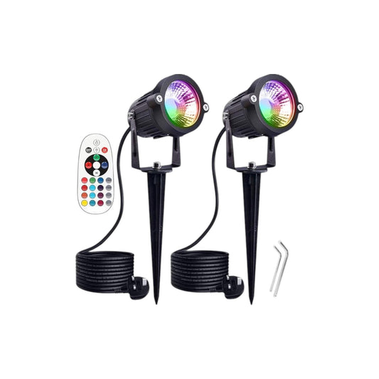 RGB Garden Spike Light - Waterproof LED with 16 Million Colors