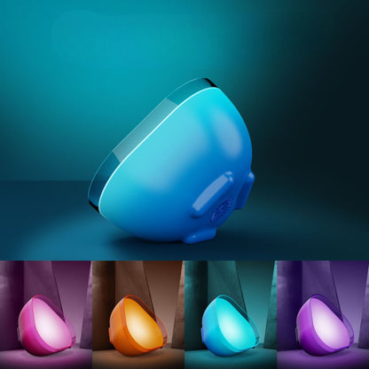App control Desktop Atmosphere Light with dimmable brightness and colors