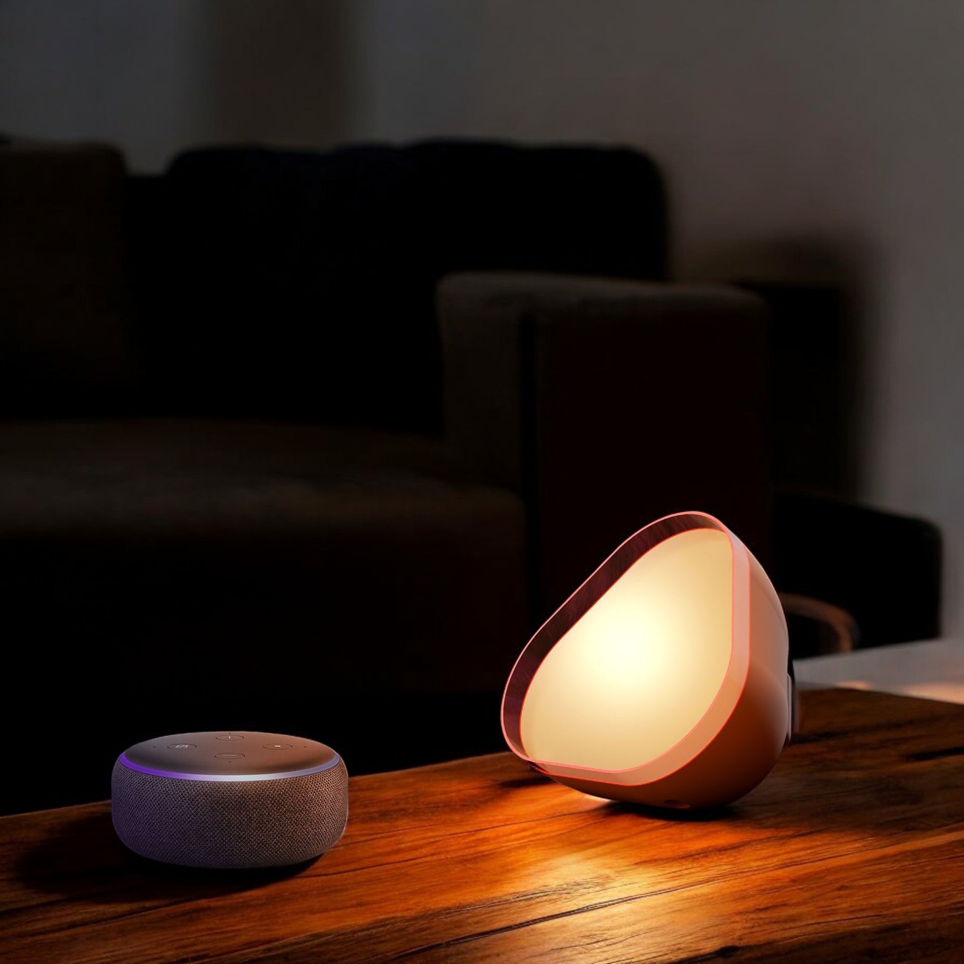 Desktop atmosphere light with reactive RGB that pulses with game audio