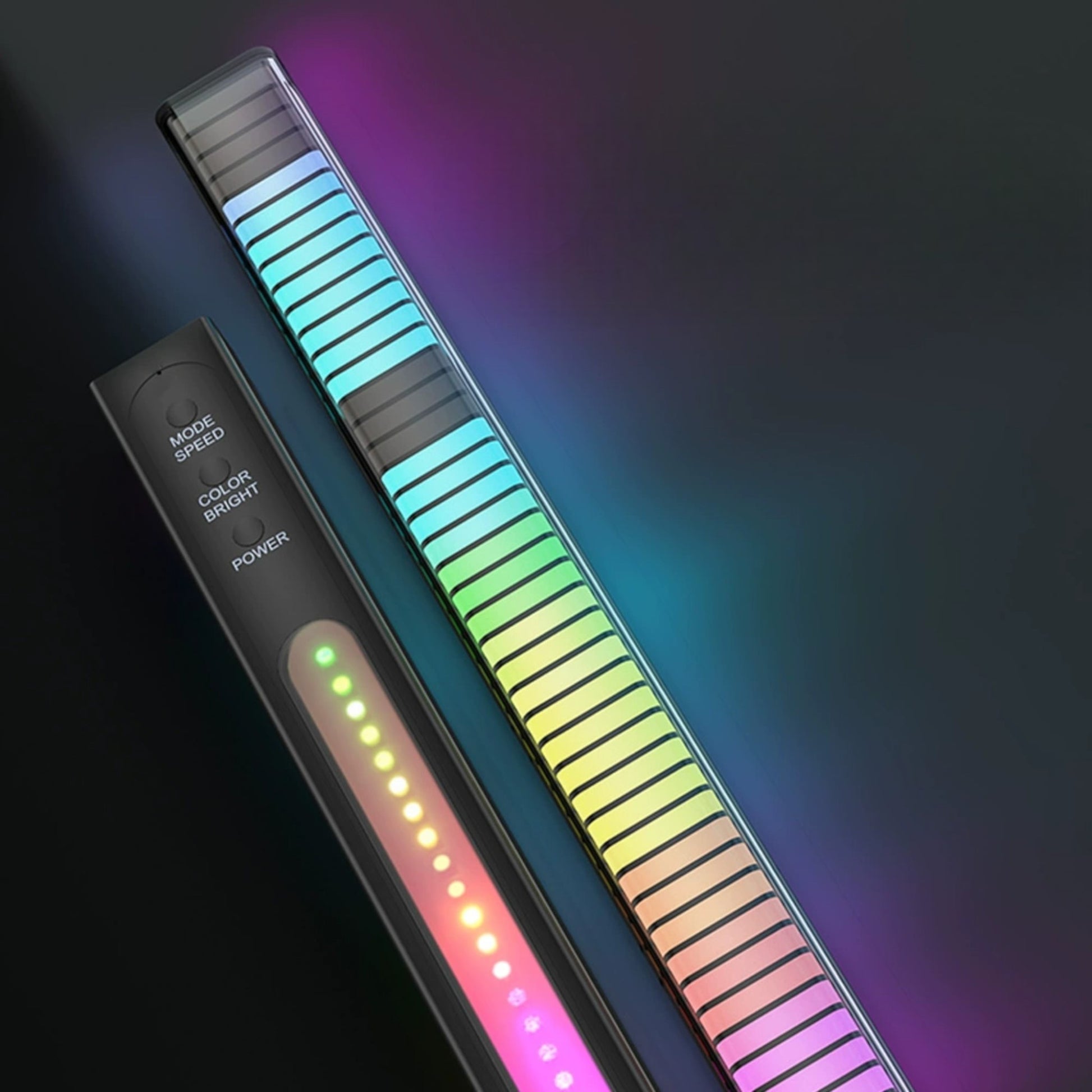 Wireless LED Party Light - Rechargeable Battery & Beat-Driven Effects