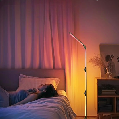 Modern RGB Folding Floor Lamp for Bedroom